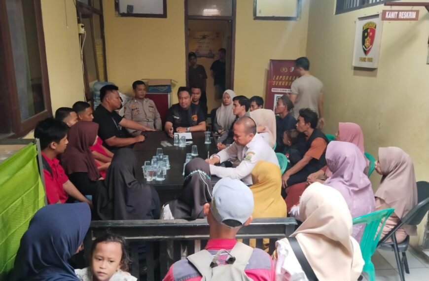 Polsek Petir Mediasi Kasus Pemukulan…