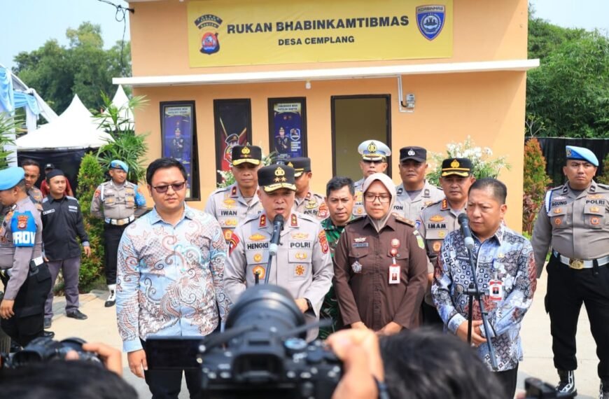 Perdana di Banten, Kapolda Resmikan Rumah Kantor&hellip;
