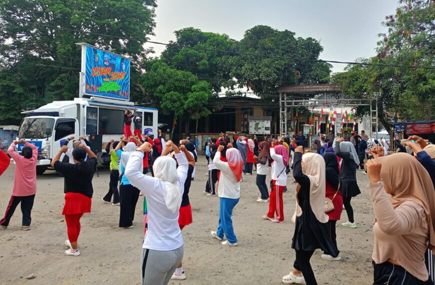 Satlantas Polres Serang Gelar Senam&hellip;
