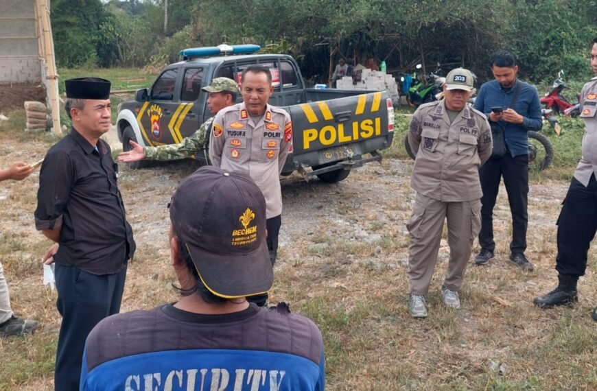 Kapolsek Pamarayan Bersama Muspika Cek&hellip;