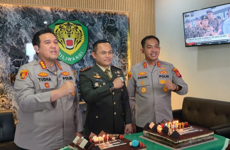 HUT TNI ke-81, Kapolres dan…
