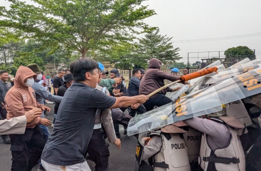 Antisipasi Demo Anarkis, Polres Serang…