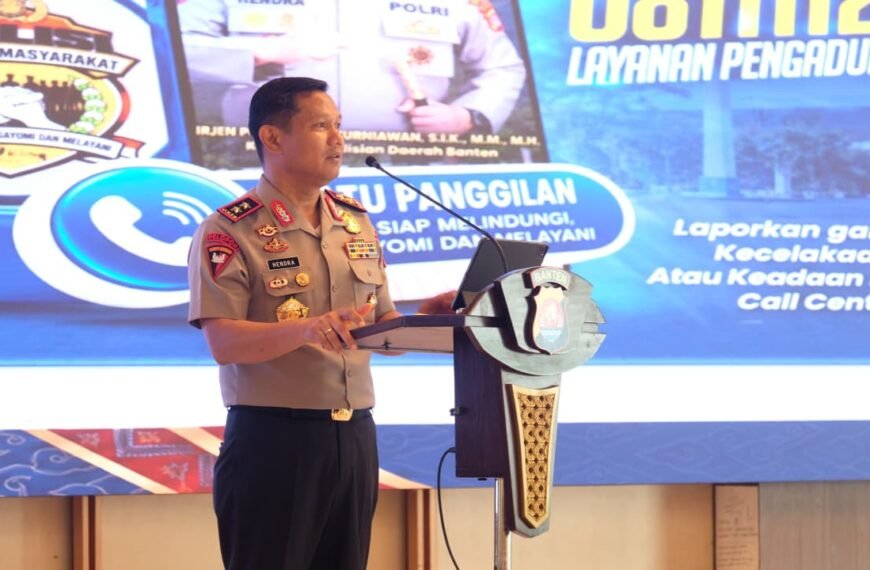 Kapolda Banten Buka Saluran Pengaduan melalui Nomor&hellip;