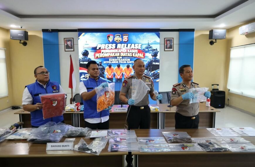 Ditpolairud Polda Banten Ungkap Sindikat Pencurian Kapal,&hellip;