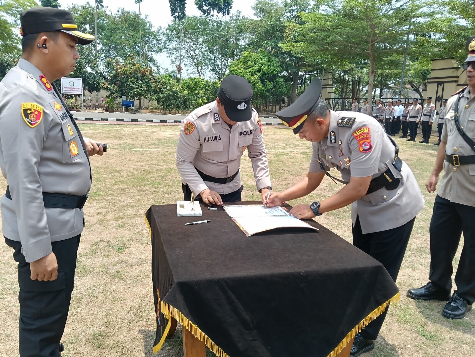 Ipda Novi Supriyanto Resmi Jabat Kasihumas Polres Serang