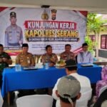 Kapolres Serang Cek Kesiapsiagaan Polsek Kopo, Apresiasi Personel dan Masyarakat Jaga Kamtibmas