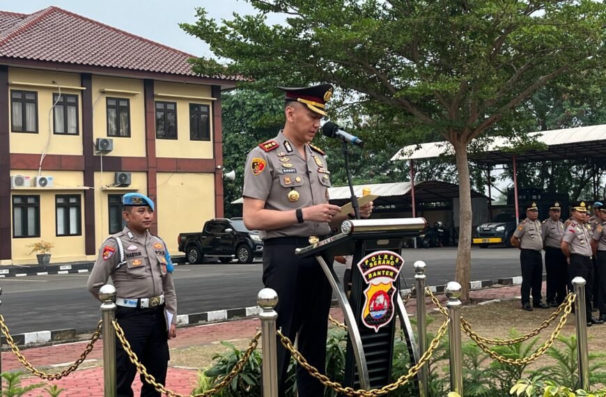 Kapolres Serang Tekankan Tagline Polisi Bersama Masyarakat